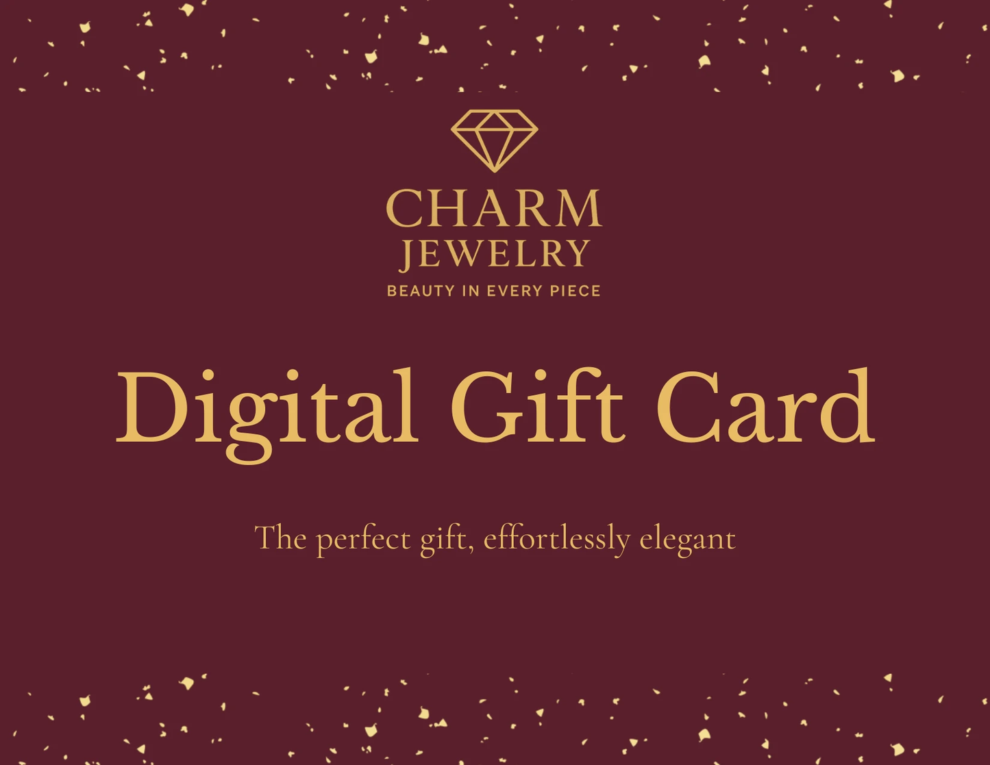 Charm Jewelry Gift Card by Charm Jewelry