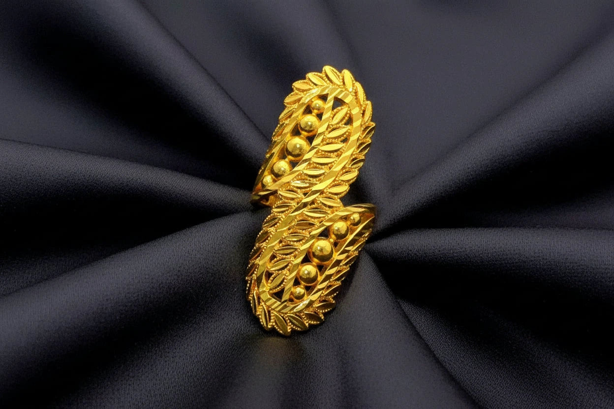 classic gold plated jewelry with elegant luxury design