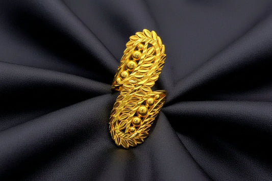 classic gold plated jewelry with elegant luxury design