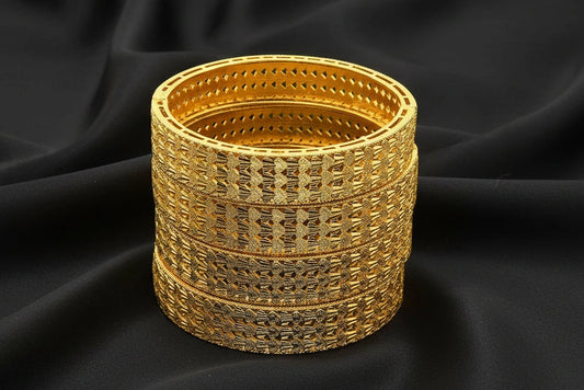 geometric gold plated jewelry with elegant luxury design